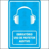 Obrigatório o uso de proteto auditivo